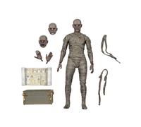 (Sin caja) figura de acción Universal Monsters The mmy Casket Coffin Pyramid, modelo de monstruos, regalo de Navidad