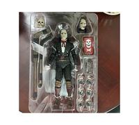 (Sin caja) Tortugas Ninja X monstruos universales Casey Jones como el fantasma final figura de acción modelo de