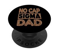 SIN Cap Sigma Dad - Alpha Mindset Father Design PopSockets PopGrip Adhesivo
