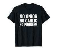 Sin Cebolla Sin ajo No Hay Problema Digestión Baja de la Dieta Fodmap Camiseta