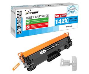 [SIN Chip, con Herramientas Profesionales] 142X W1420X ( W1420A 142A ) Cartucho de Tóner Compatible Negro Alta Capacidad, 2000 Páginas para HP LaserJet M110 M110w; MFP M139 M139w M140w Impresoras
