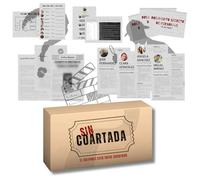 Sin Coartada: El Asesinato en Villa Encina. - Juego de Misterio e investigación para Adultos y Adolescentes. Juego de rol. Ideal para Casas Rurales y Fiestas. (Versión 7 Jugadores)