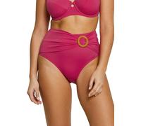 Sin Complejo Elevated Basics - Bañador de Cintura Alta para Mujer, Rosa Virtual, 50-52