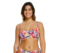 Sin Complejo Top Bikini Mujer, Floral Blanco, 80C