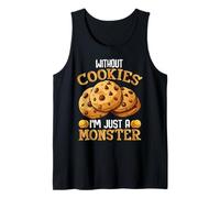 Sin Cookies Soy Solo Un Monstruo Camiseta sin Mangas