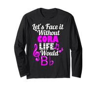 Sin Cora Life Would B Flat Music Lover Nombre Manga Larga