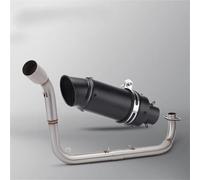 Sin cordones Para MSX125 51mm Adaptado 2012-2020 Modelos Motocicleta Juego Silenciador Tubo Delantero Acero Inoxidable(Style 5)