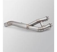 Sin cordones Para YZF-R1 2015-2022 MT10 2015-2021 Motocicleta Deslizante Acero Inoxidable Bicicleta Codo Enlace Medio