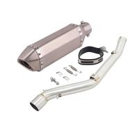 Sin cordones Silenciador Escape Antideslizante Motocicleta Tubo Medio Para Suzuki DR-Z400 DRZ400 S SM E 2000-2022(Type A)