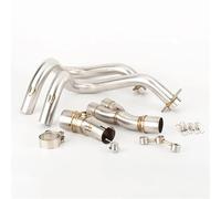 Sin cordones Silenciador Escape Para ER6N 6F 2012-2016 Para Ninja 650 2012-2022 Tubo Conexión Frontal Para Z650 Acero Inoxidable