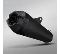 Sin cordones Silenciador Universal Cubierta Fibra Carbono Escape Motocicleta 51mm Para ZX4R Para ZX6R Para CBR650 R6 Para GSX-R650(Style 2)