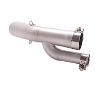 Sin cordones Slip On Para S1000RR S1000R 2017 2018 Tubo Enlace Medio Motocicleta Silenciador Acero Inoxidable