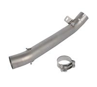 Sin cordones Slip On Para Suzuki GSXR1000 K7 K8 2007-2011 Sistema Motocicleta Tubo Conexión Medio Acero Inoxidable 60mm(Type O)