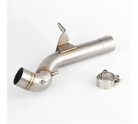 Sin cordones Tubo Conexión Acero Inoxidable Escape Motocicleta Silenciador Para F750GS F850GS 2018 2019 2020 2021 2022 F850(Type B)