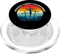 Sin Cristo no Soy Nada - Salvado por la Gracia PopSockets PopGrip para MagSafe