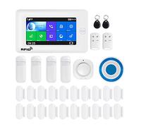 Sin Cuotas Mensuales El de alarma es compatible con y for ladrones seguridad en el hogar inteligente Compatible Tuya IP Camrea(Set L)