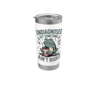 Sin diagnosticar, pero algo no es correcto Humor Frog Vaso térmico de acero inoxidable de doble pared