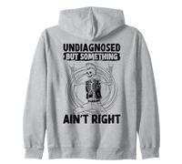 Sin diagnosticar Pero Algo no está Bien Mohawk Esqueleto Punk Sudadera con Capucha