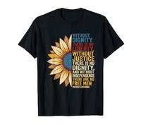 Sin dignidad no Hay Libertad - Patrice Lumumba Cita Camiseta