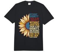 Sin dignidad no Hay Libertad - Patrice Lumumba Cita Comfort Colors Adult Heavyweight T-Shirt