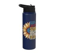 Sin dignidad no hay libertad - Patrice Lumumba Cita Stainless Steel Insulated Water Bottle