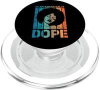 Sin disculpas Dope Black Girl Magic Black Queen Goddess PopSockets PopGrip para MagSafe