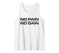 SIN Dolor SIN Ganancia Levantamiento DE Pesas Entrenamiento Fitness MUSC Camiseta sin Mangas