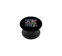 Sin el acordeón sería B Flat Juego de Palabras de música PopSockets PopGrip Adhesivo