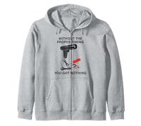 Sin el Momento Adecuado, no Tienes Nada Mechanic Garage Sudadera con Capucha