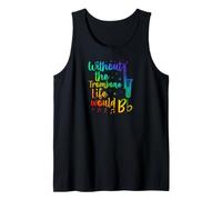 Sin el trombón la Vida sería B Flat Juego de Palabras Camiseta sin Mangas