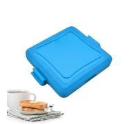 Sin electricidad: funciona con energía de microondas para un uso inalámbrico , eliminando cables y fuentes externas, ideal para preparar sándwiches simplemente