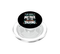 Sin Embargo, a Pesar de la Mirada en mi Cara, todavía estás Hablando PopSockets PopGrip para MagSafe