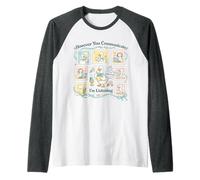 Sin Embargo tu comunicación Estoy Escuchando AAC SLP Goose Silly Camiseta Manga Raglan