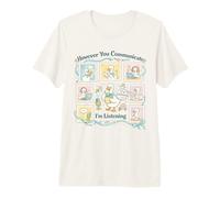Sin Embargo tu comunicación Estoy Escuchando AAC SLP Goose Silly Camiseta Premium