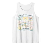 Sin Embargo tu comunicación Estoy Escuchando AAC SLP Goose Silly Camiseta sin Mangas