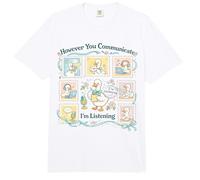 Sin Embargo tu comunicación Estoy Escuchando AAC SLP Goose Silly Comfort Colors Adult Heavyweight T-Shirt