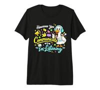 Sin Embargo Usted Comunicación Estoy Escuchando AAC SLP Goose Camiseta Premium