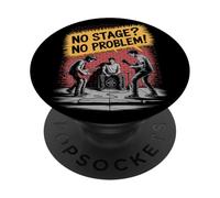 Sin Escenario, sin Problema, música Punk Rock PopSockets PopGrip Adhesivo