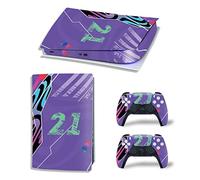 Sin Espuma Y Sin Burbujas Anime Decal Skin Para PS5 Edición Digital Consola 2 Controladores Funda Vinilo Skins Wraps, Sin Burbujas, Resistente Arañazos 36440