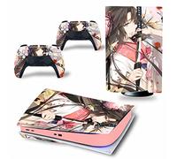 Sin Espuma Y Sin Burbujas Para PS5 Skin Disc Edition & Digital Edition Console And Controller Vinyl Cover Skins Wraps Scratch Resistant, Compatible 21515(Digital Edition)