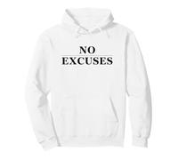Sin Excusas Motivacional Dicho Inspirador Sudadera con Capucha