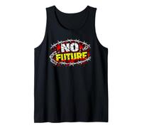 Sin Futuro - Rebelión del Punk Rock Vintage Camiseta sin Mangas