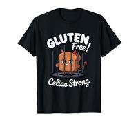 Sin Gluten Celíaco Fuerte Intolerancia al Gluten Celíaco Camiseta