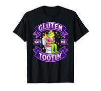 Sin Gluten Gluten Got Me Tootin Rana intolerante al Gluten Camiseta