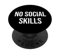 Sin Habilidades sociales PopSockets PopGrip Adhesivo