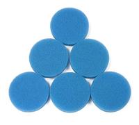 Sin marca Estera de Esponja de Filtro Media Gruesa Azul Adecuada para Eheim Classic 2213/250 2616131 (6 Piezas)