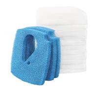 Sin marca Estera de Filtro Esponja de filtrado Fina y Gruesa de reemplazo para Eheim 2616760 Professional 3e 2076/2078/450/700/600T (15 Piezas por 3 esteras)