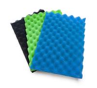 Sin Marca Lotus Verde Genie 12000 espuma de reemplazo filtro de esponja todo conjunto de medios de Peces Estanque (1 set)