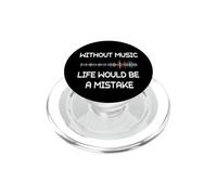 Sin música, la Vida sería un Error - Friedrich Nietzsche PopSockets PopGrip para MagSafe