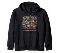 Sin música, la Vida sería un Error Friedrich Nietzsche Sudadera con Capucha